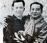 Between 1970 and 1975 Norodom Sihanouk was nominally head of the Khmer Rouge-dominated Royal Government of National Union of Kampuchea (acronym from the French GRUNK), the opposition to Lon Nol's pro-American Khmer Republic.  In 1973 he travelled from Beijing to the Khmer Rouge 'liberated zone' of Cambodia for propaganda purposes.