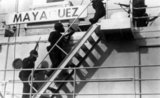 On May 12, 1975, the Khmer Rouge seized the USS Mayaguez and its crew in Cambodian territorial waters as they were en route to Thailand. The US first launched a rescue mission that ended in disaster after a helicopter crashed. A massive assault was launched on May 14-15 and the majority of the crew were rescued from the island of Koh Tang, but not before both sides had lost over a dozen casualties. The Mayaguez Incident marked the last official US involvement in the Vietnam War. It was the only recorded clash between US forces and the Khmer Rouge.