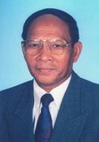 Heng Samrin (born 1934) is a Cambodian  politician. He was the chairman of the People's Republic of Kampuchea and the State of Cambodia (1979-1993), and later vice chairman (1998-2006) and chairman of the National Assembly of Cambodia since 2006. When King Norodom Sihanouk was restored in 1993, Heng was given the honorary title of Samdech, and was made honorary chairman of Hun Sen's Cambodian People's Party.