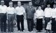 Cambodia: Khmer Rouge leadership at Anlong Veng c1996. Left to Right: Son Sen, Khieu Samphan, Nuon Chea, Pol Pot, Yun Yat.