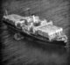 Cambodia: The Mayaguez Incident, May 12-15, 1975. Aerial surveillance photo showing two Khmer Rouge gunboats during the initial seizing of the SS Mayaguez.